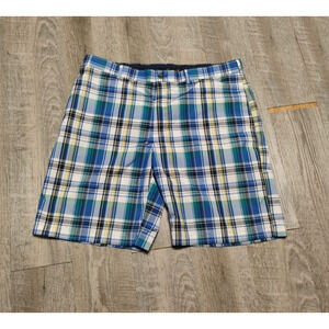 Jack niklaus plaid mens golf short casual performance 38 granpa